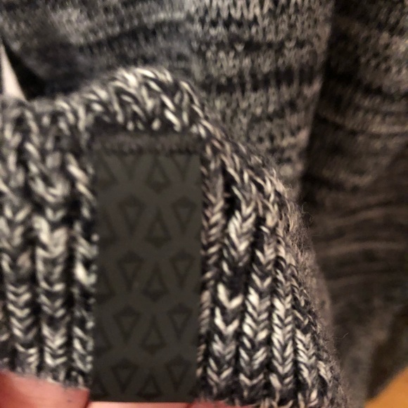 Ivivva Salt & Pepper Partial Zip & Button Sweater - Picture 12 of 15